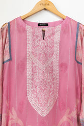 DC-0344 PURPLE EMBROIDERED KURTA